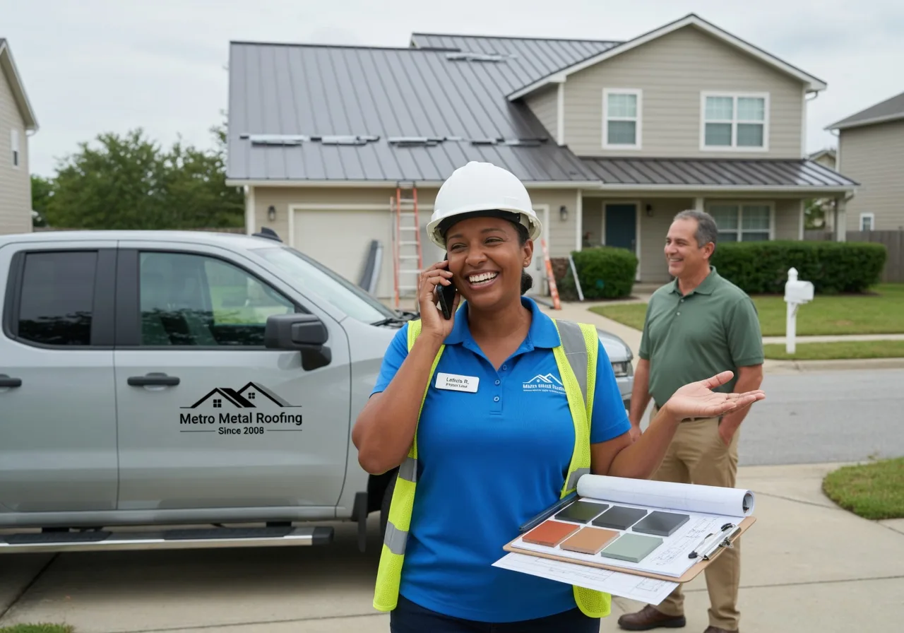 Storm Damage Metal Roof Repair in Saint Hilaire, MN